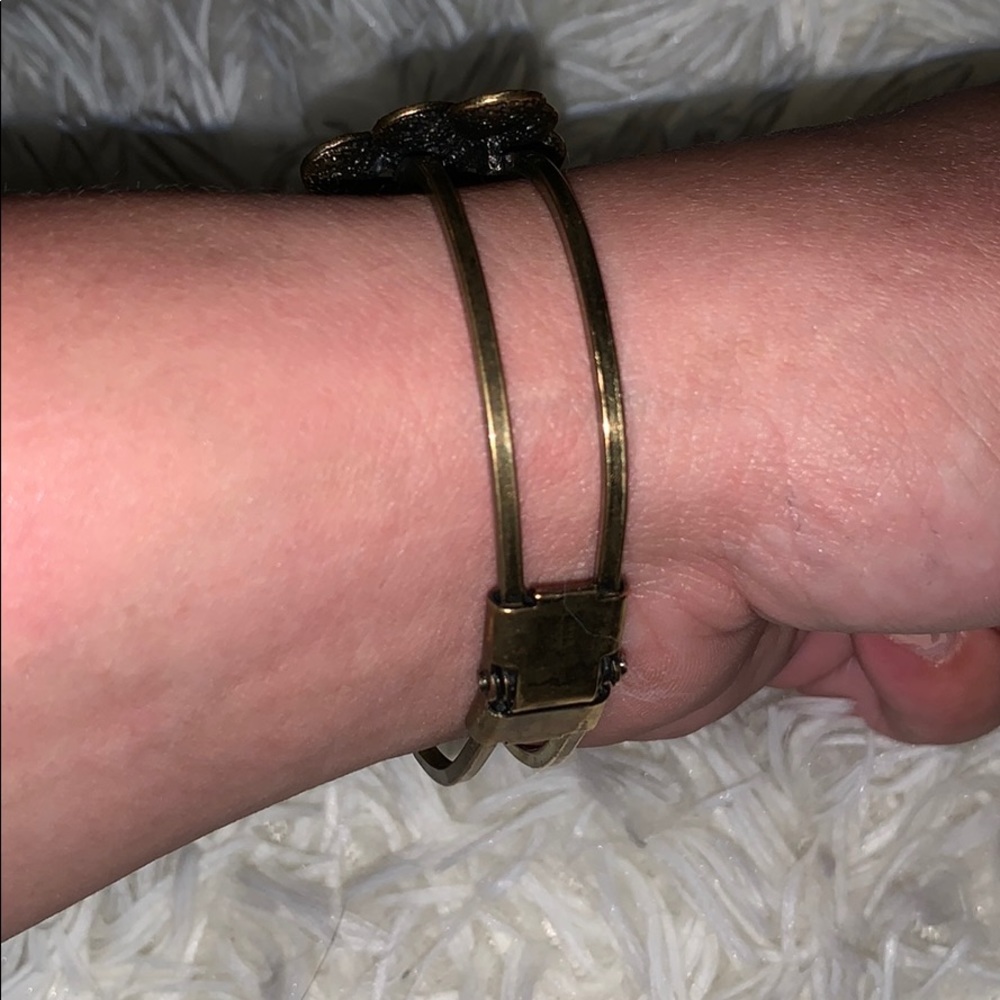 Beautiful vintage peacock bracelet - Picture 4 of 8